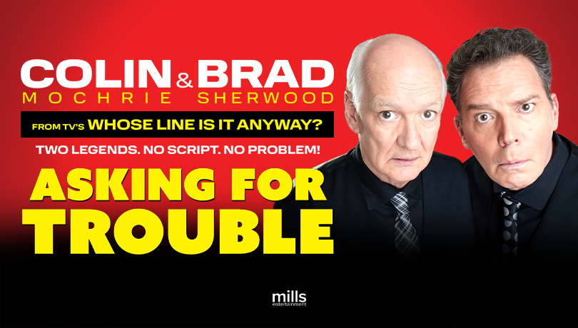 Colin Mochrie & Brad Sherwood From Whose Line Is It Anyway?