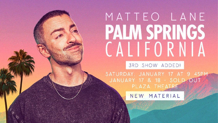 More Info for Matteo Lane